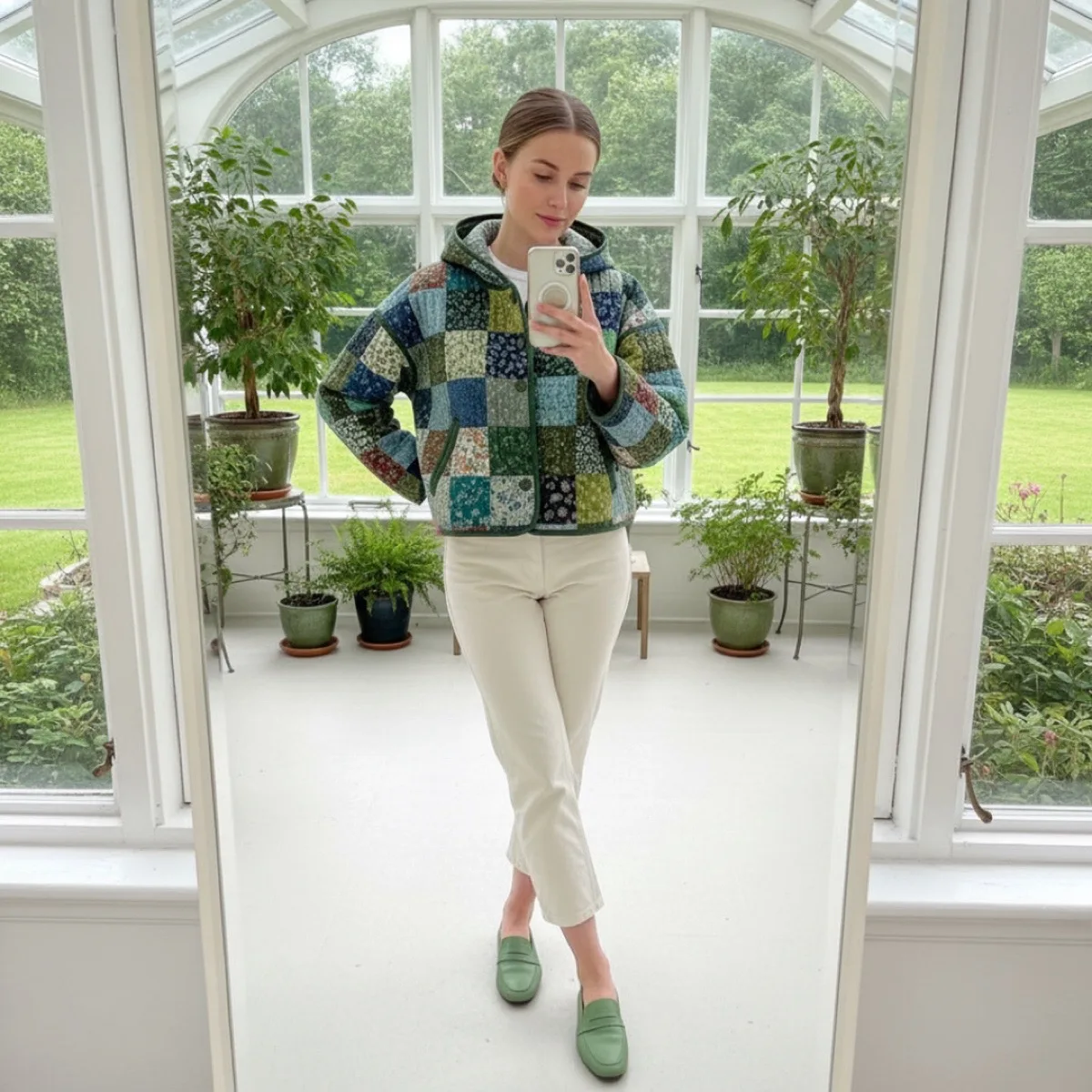 Laurel Crop Jacket view 3